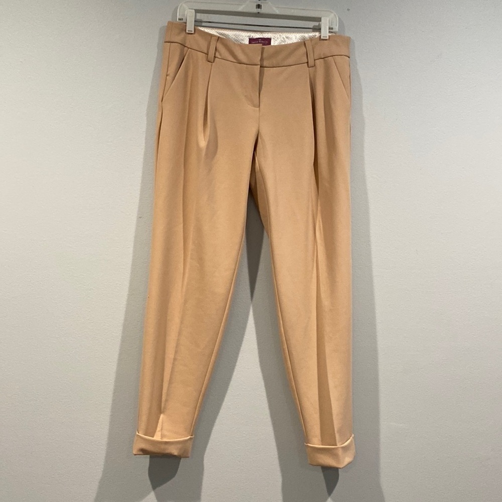 The Savile Row Co London Peach Dress Pants with Cuffed Bottoms - Size 8